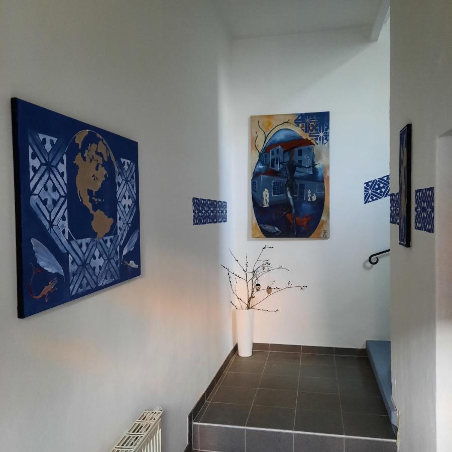 Appartamento Kunstoase Am Blauen Haus Dresda Esterno foto